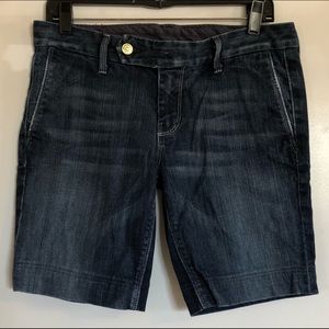 7 for all Mankind Bermuda dark was shorts